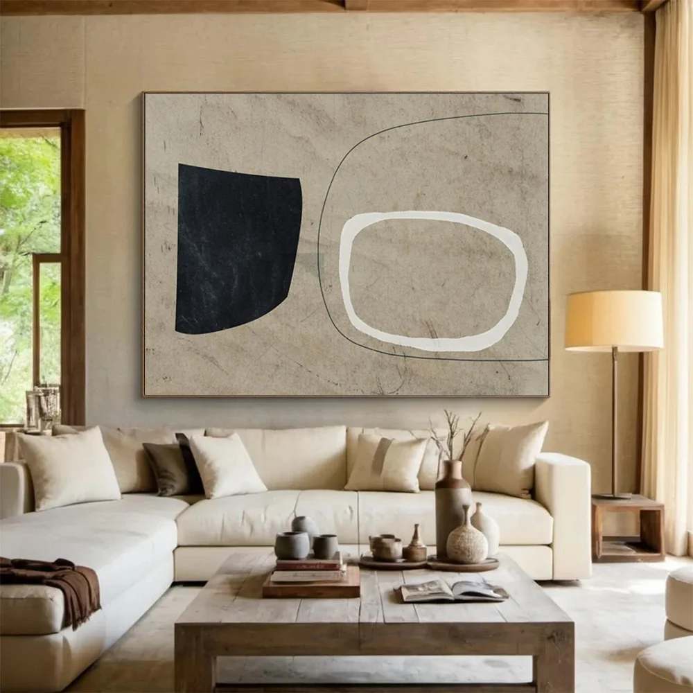 Artistic Extensive Acrylic Spaces Abstract Canvas Wall Art L87DW wall art